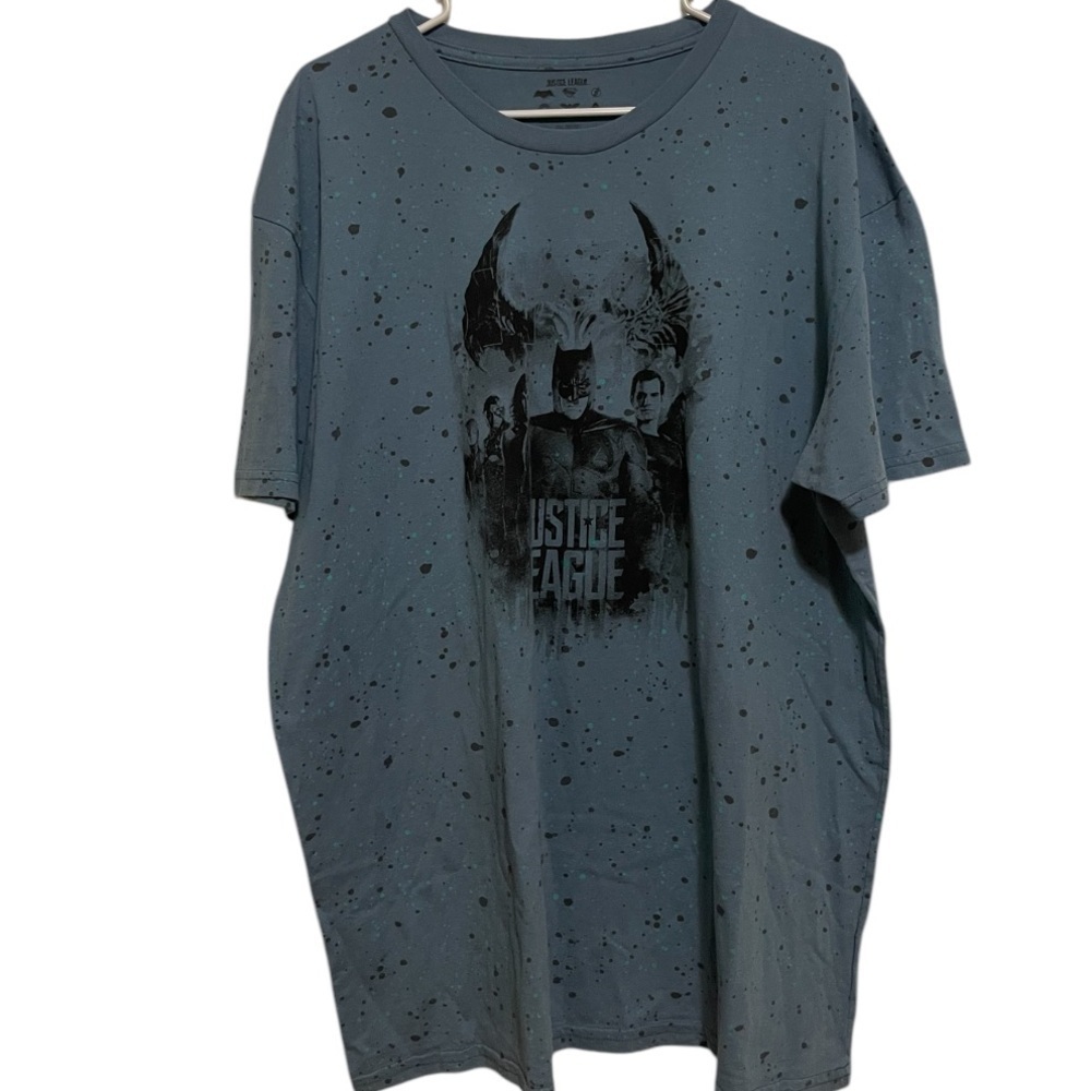 Justice League Blue Short Sleeve Tee Size 2XL